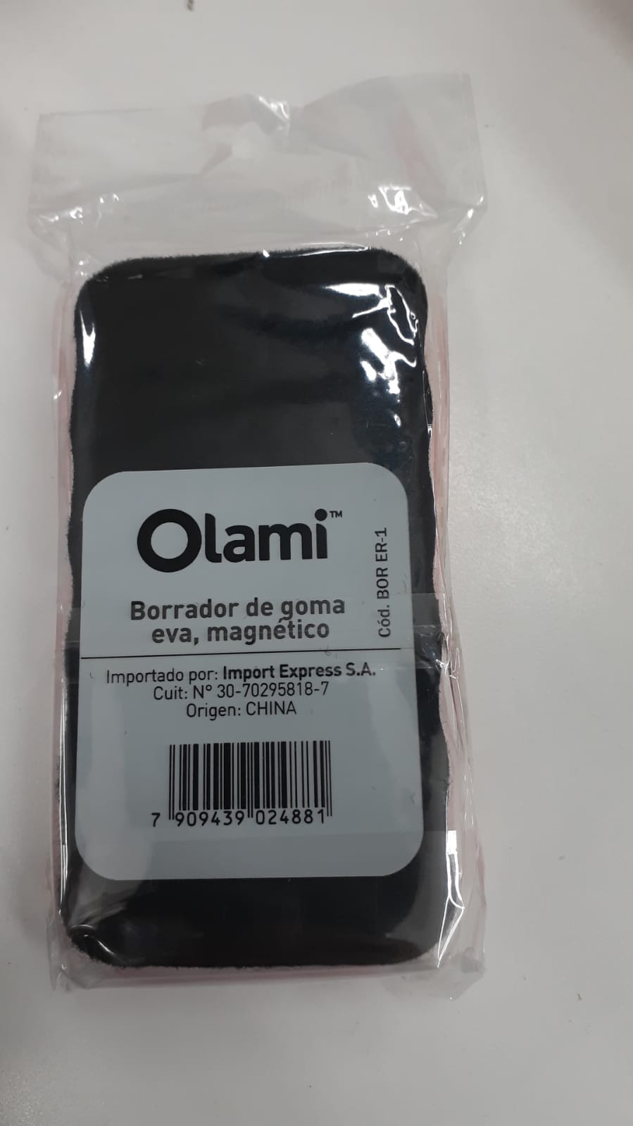 Borrador de goma EVA magnético Olami