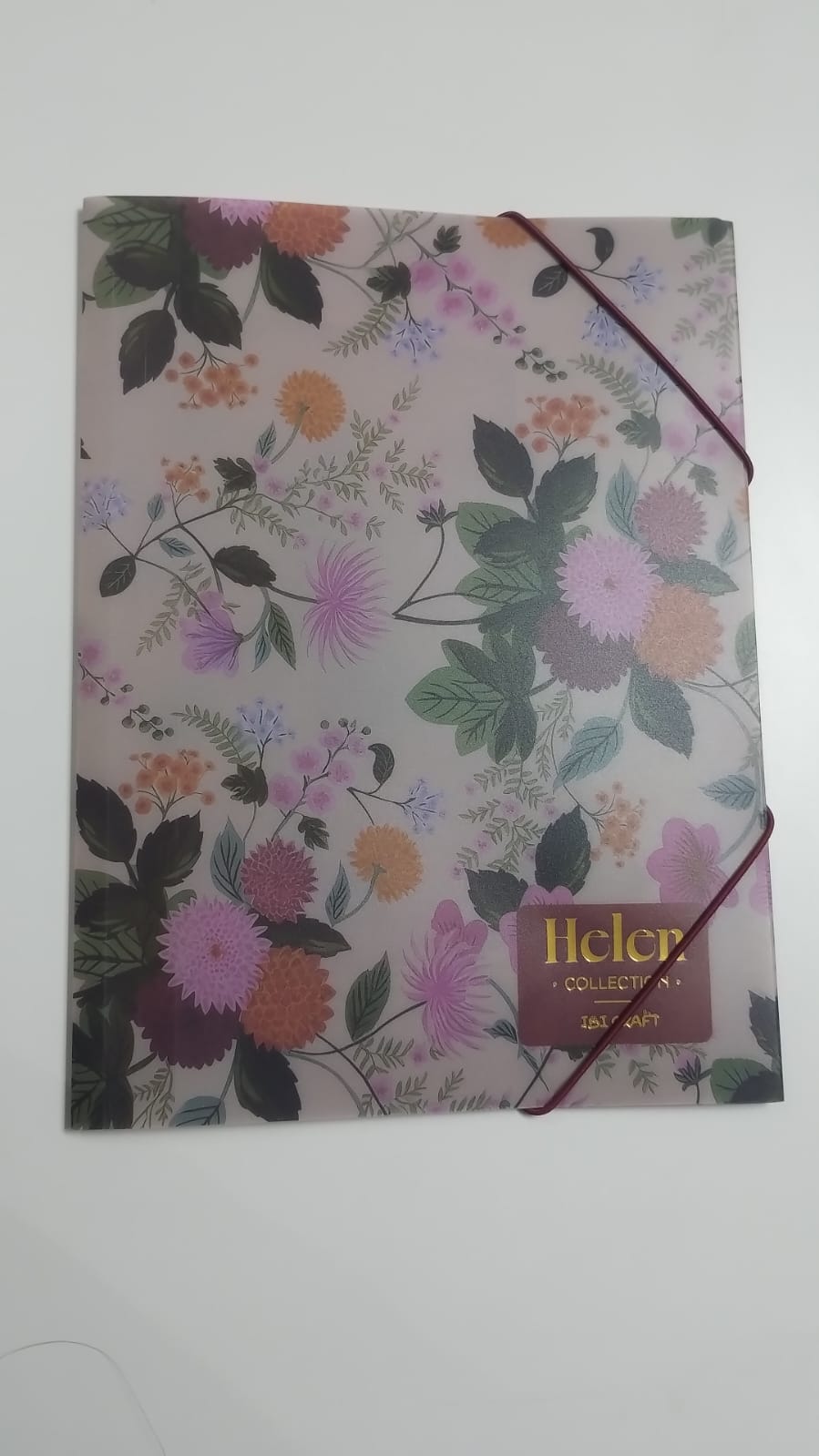 Carpeta IBI Craft helen colección 3 solapas plástico