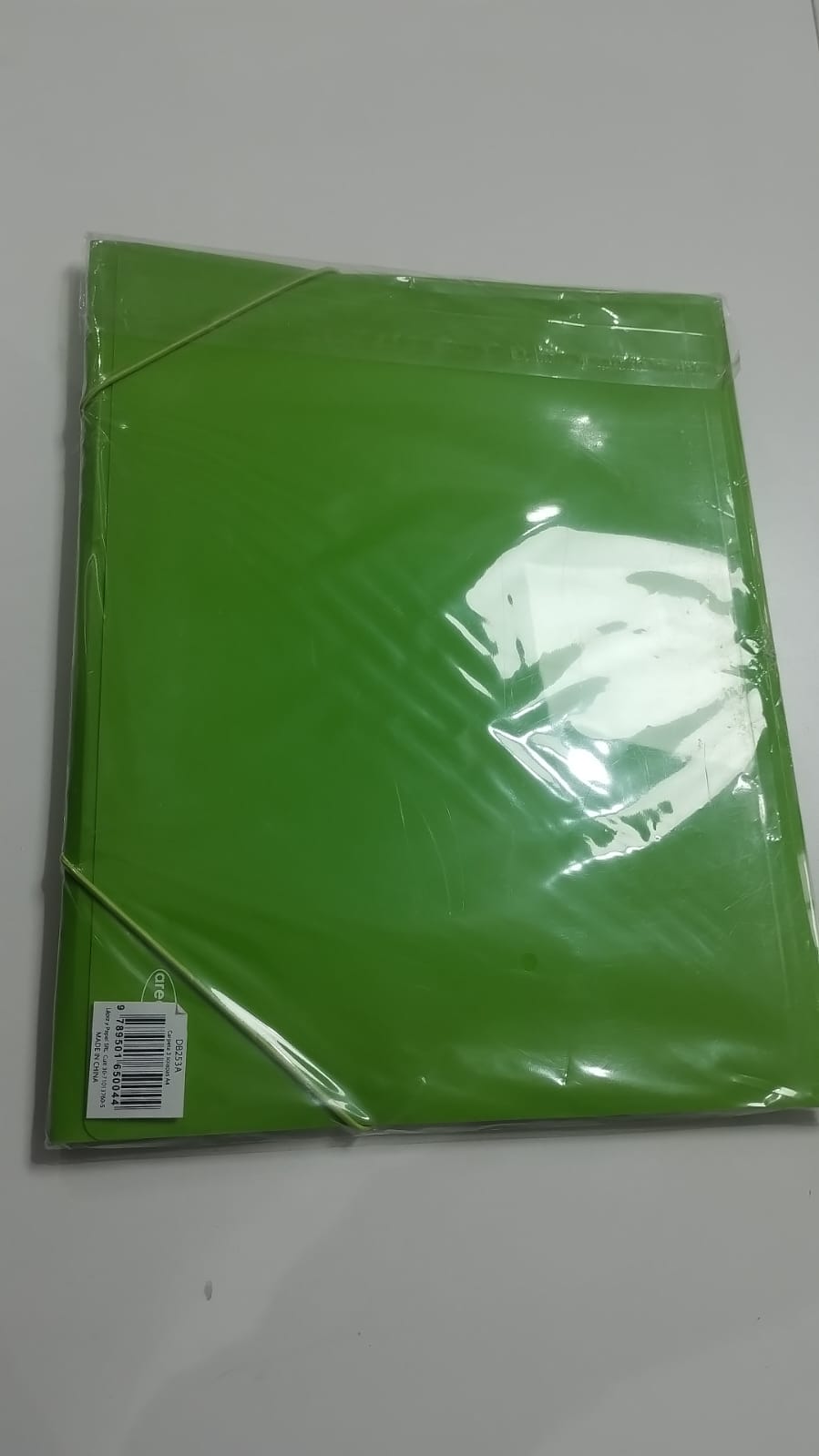 Carpeta 3 solapas plástico Área Cero