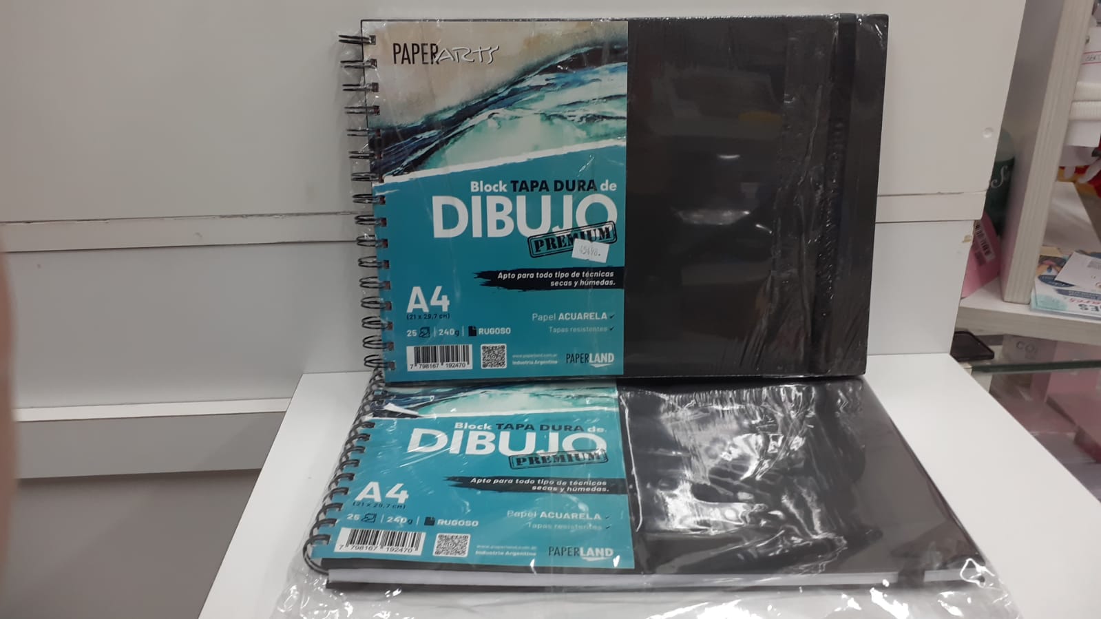 Bloc dibujo A4 Paperarts 240 g tipo para acuarela