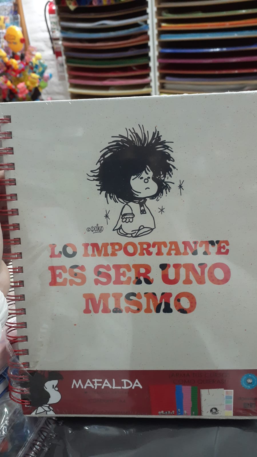 Cuaderno Mafalda 160 hojas