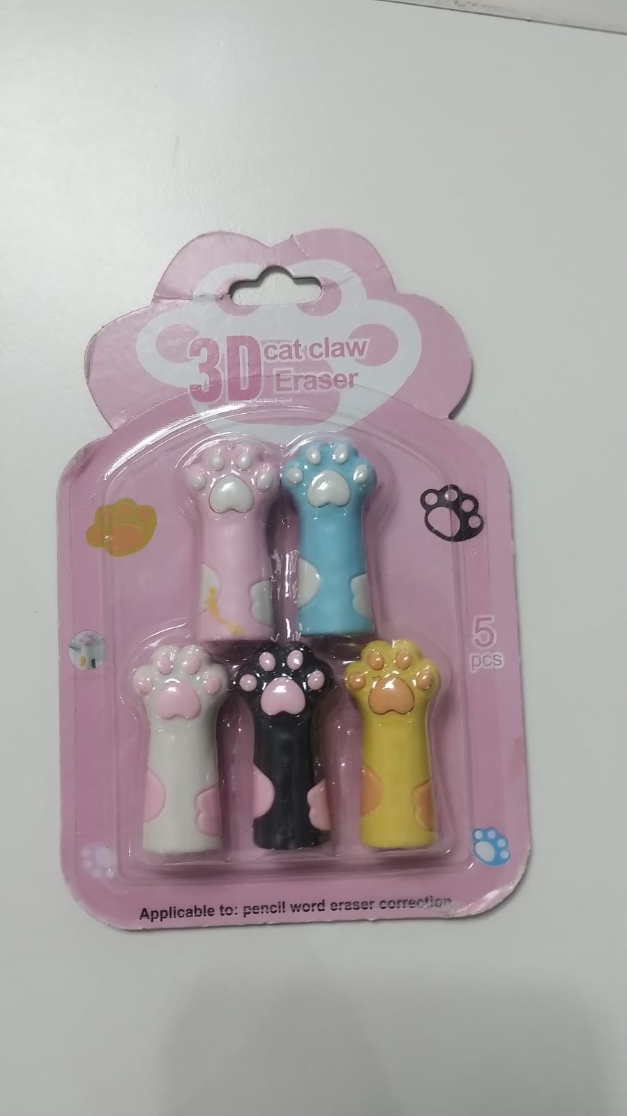Gomas 3D patitas