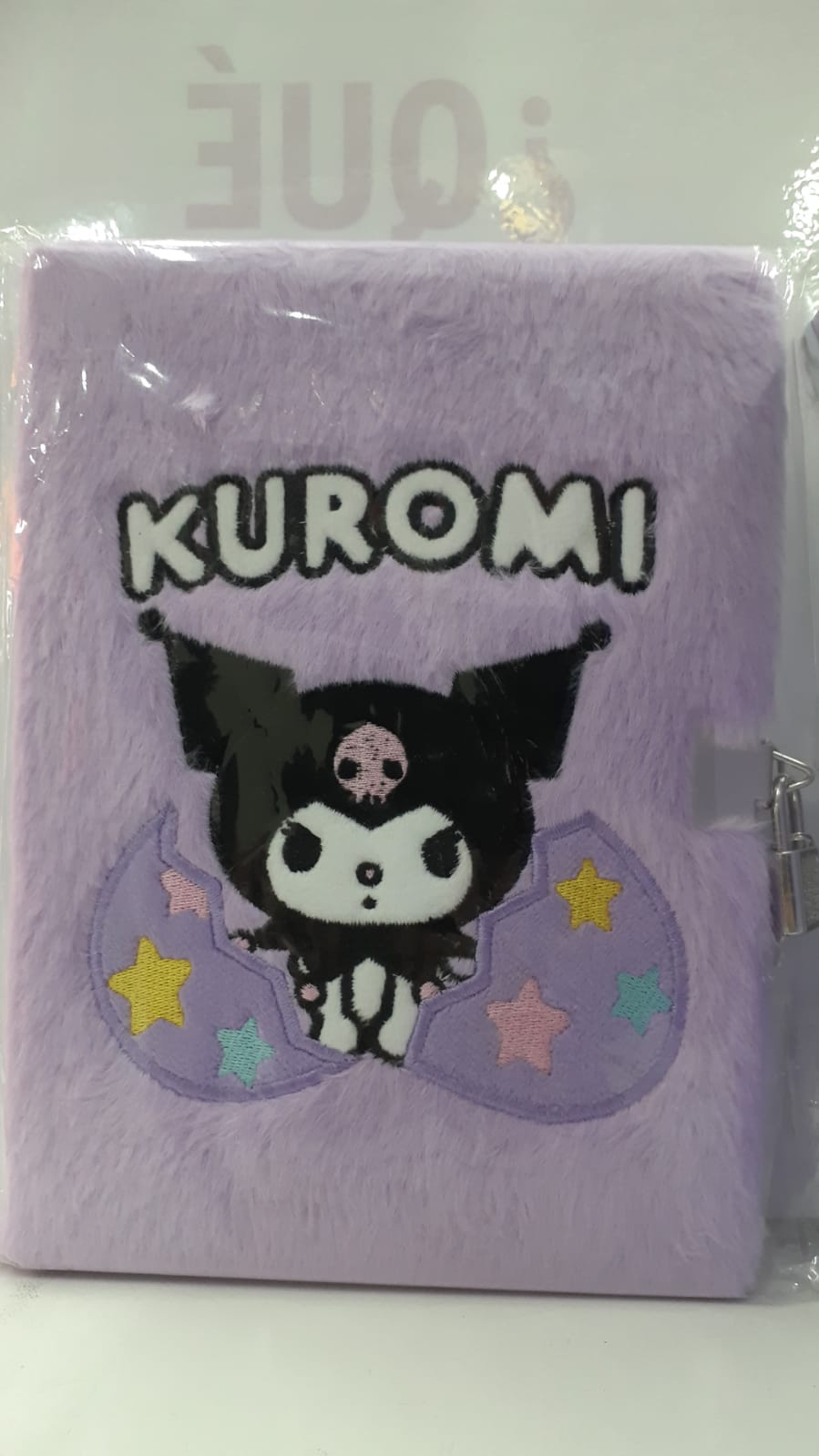 Cuaderno peludos Kitty, Stitch, Kuromi