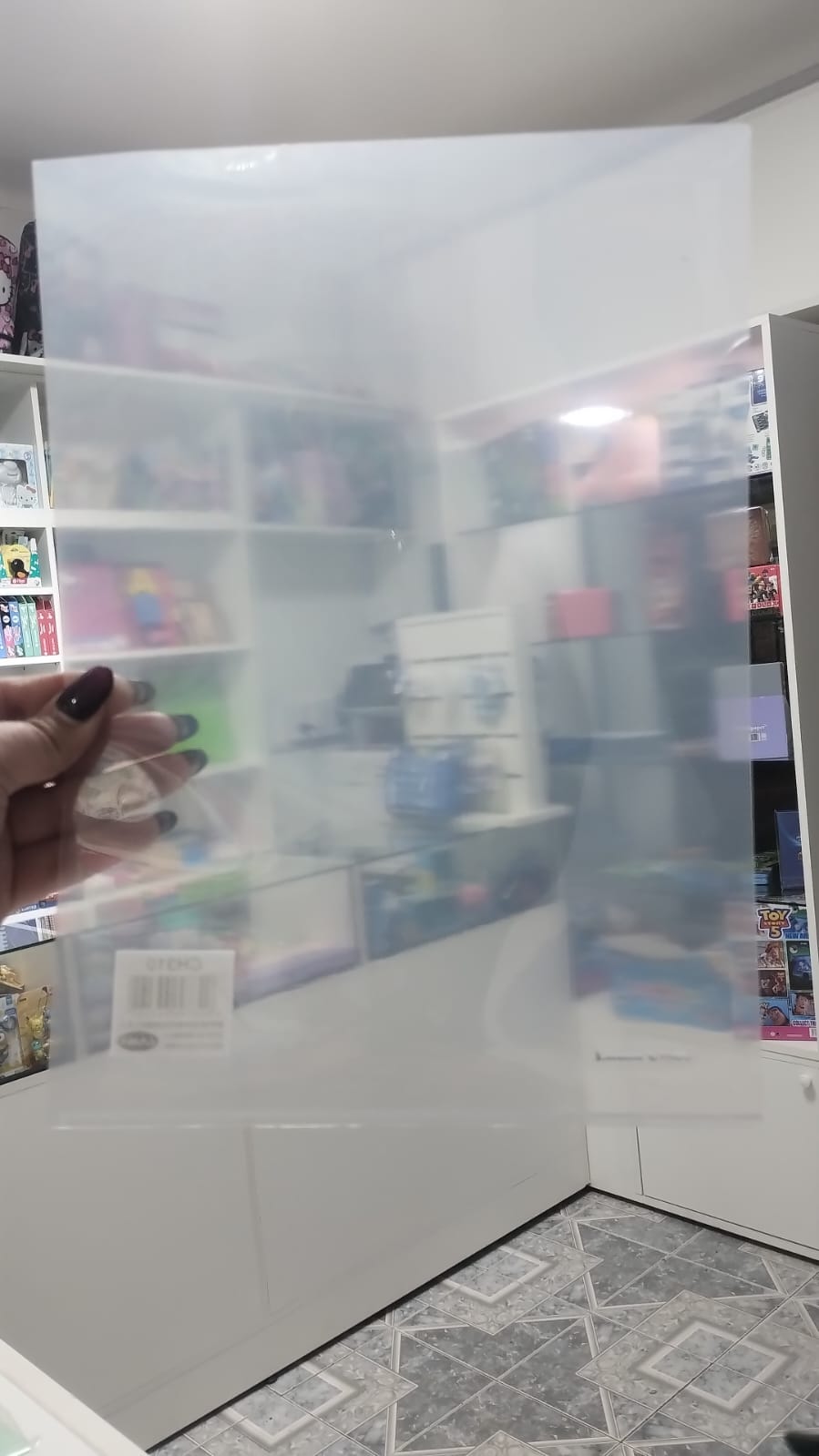 Carpeta L plástica Lama A4 transparente