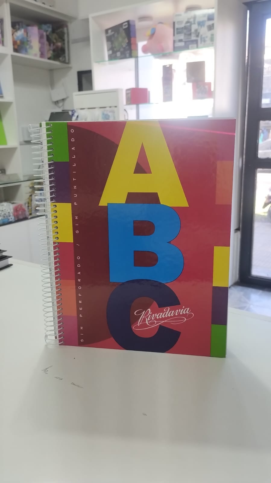 Cuaderno abc rayado 100 hojas