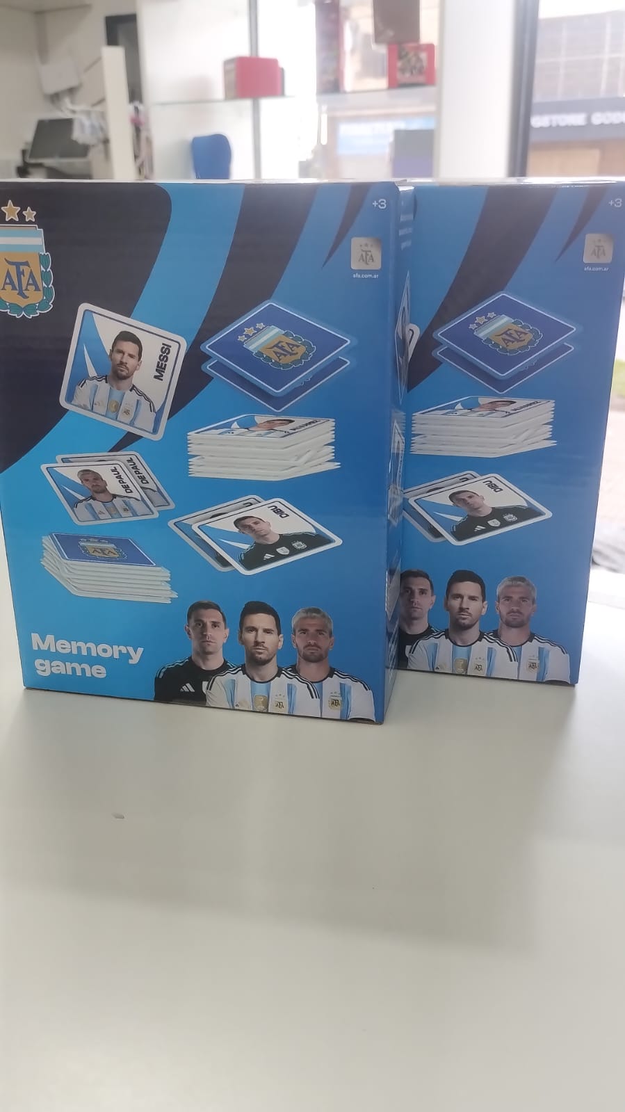Juego de memoria AFA