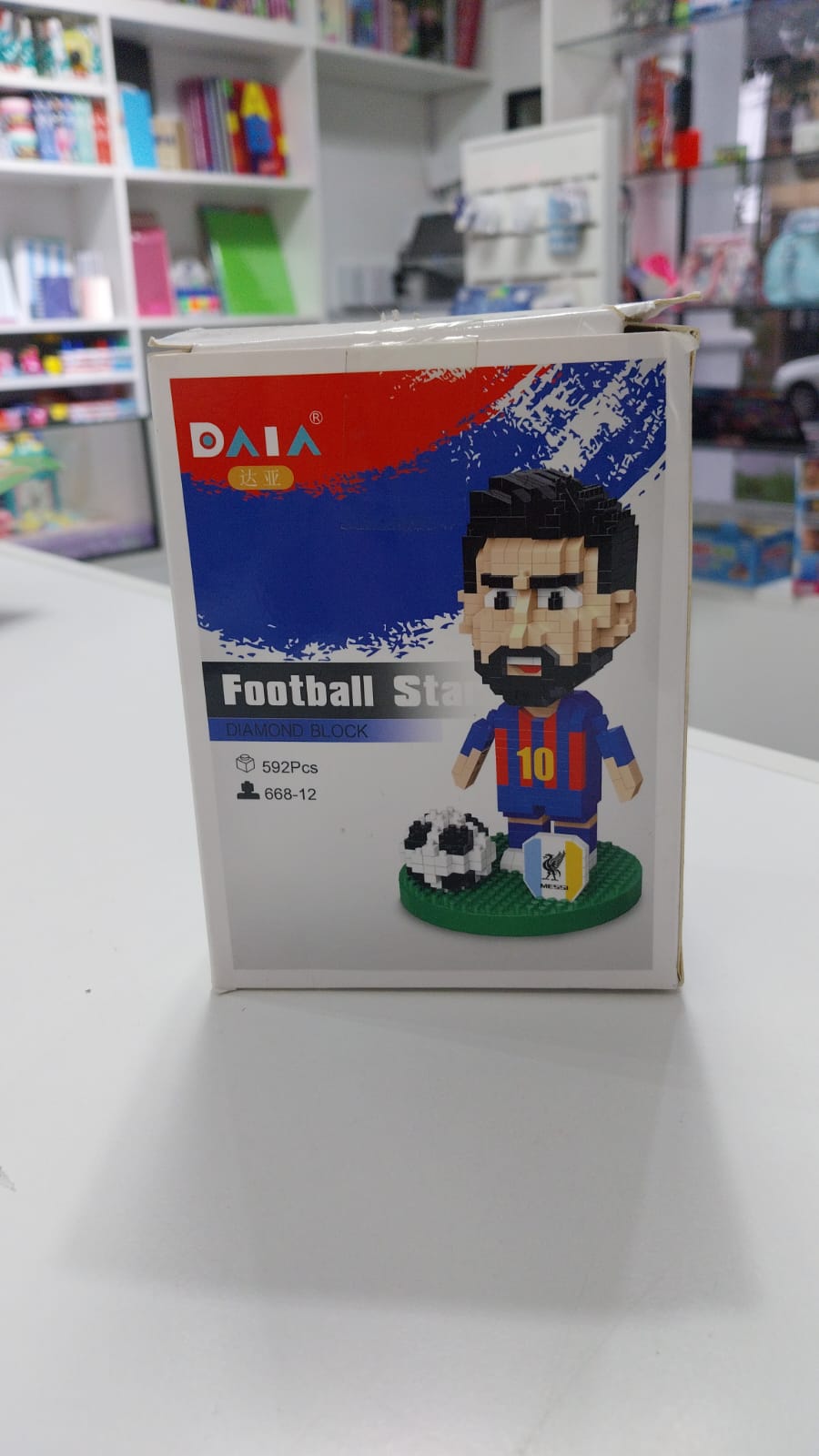 Bloques para armar Messi Daia