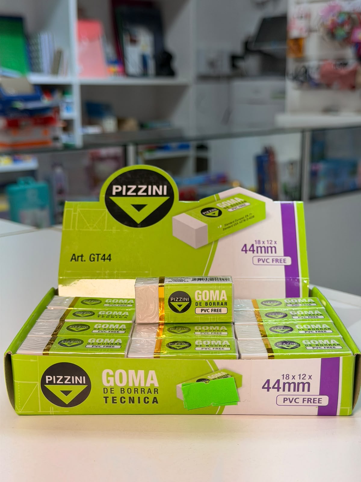 Goma Pizzini técnica