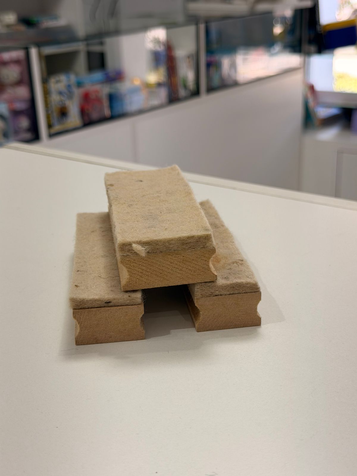 Borrador de madera sin marca
