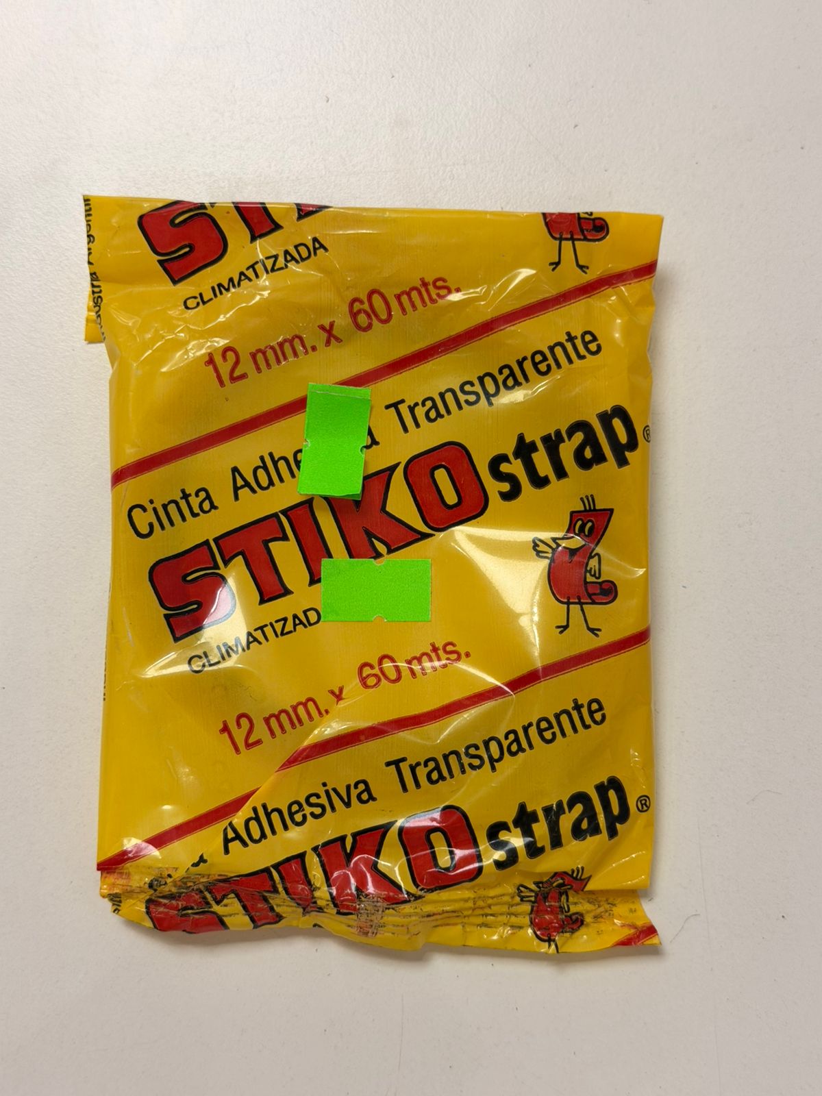 Cinta adhesiva transparente 12 × 60 Stiko
