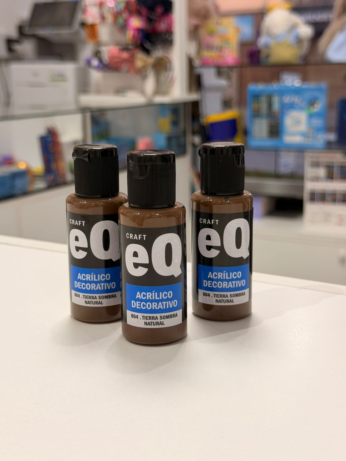 Acrílico craft EQ tierra sombra natural 50 g