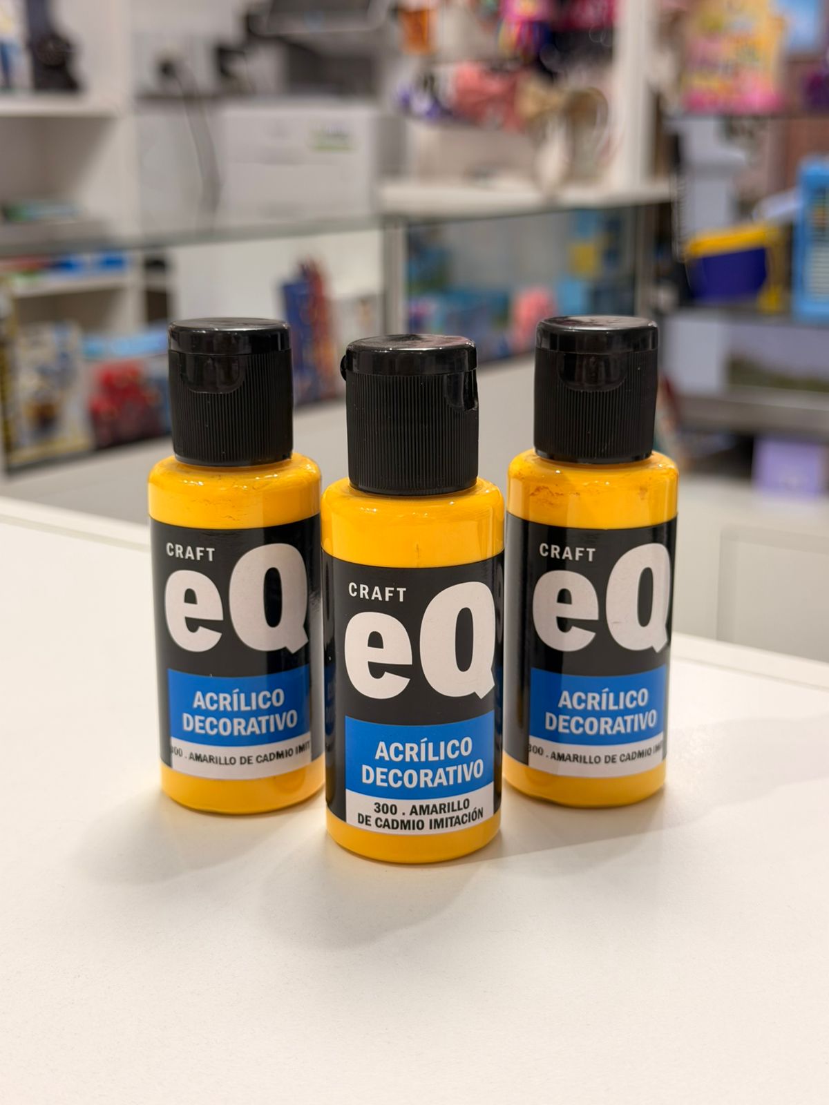 Acrílico craft EQ amarillo limón