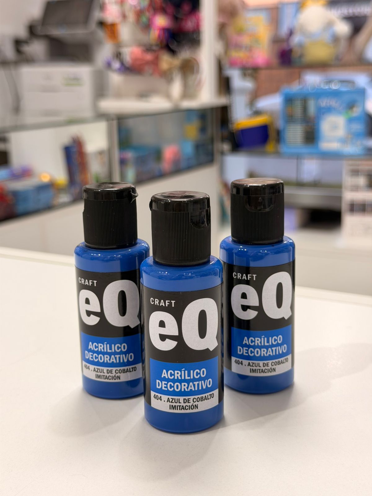 Acrílico EQ azul