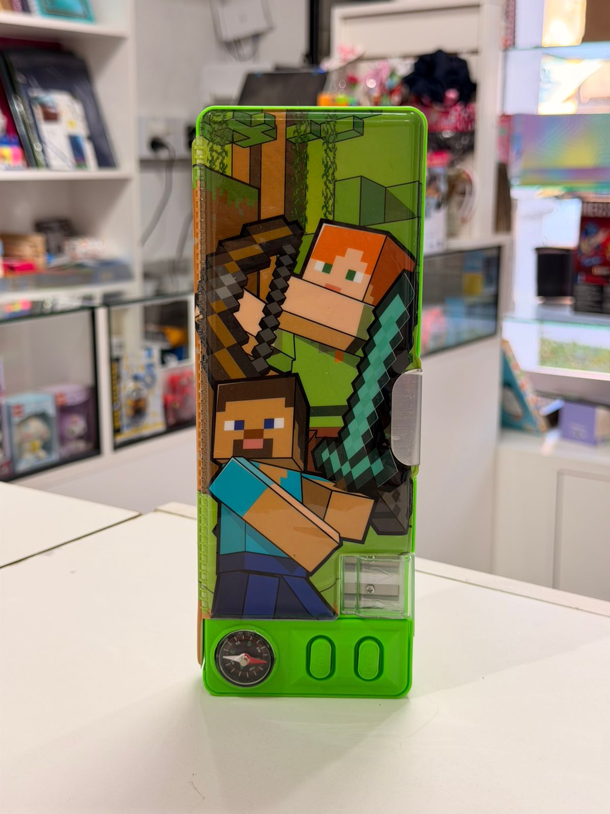 Cartuchera mecánica Minecraft