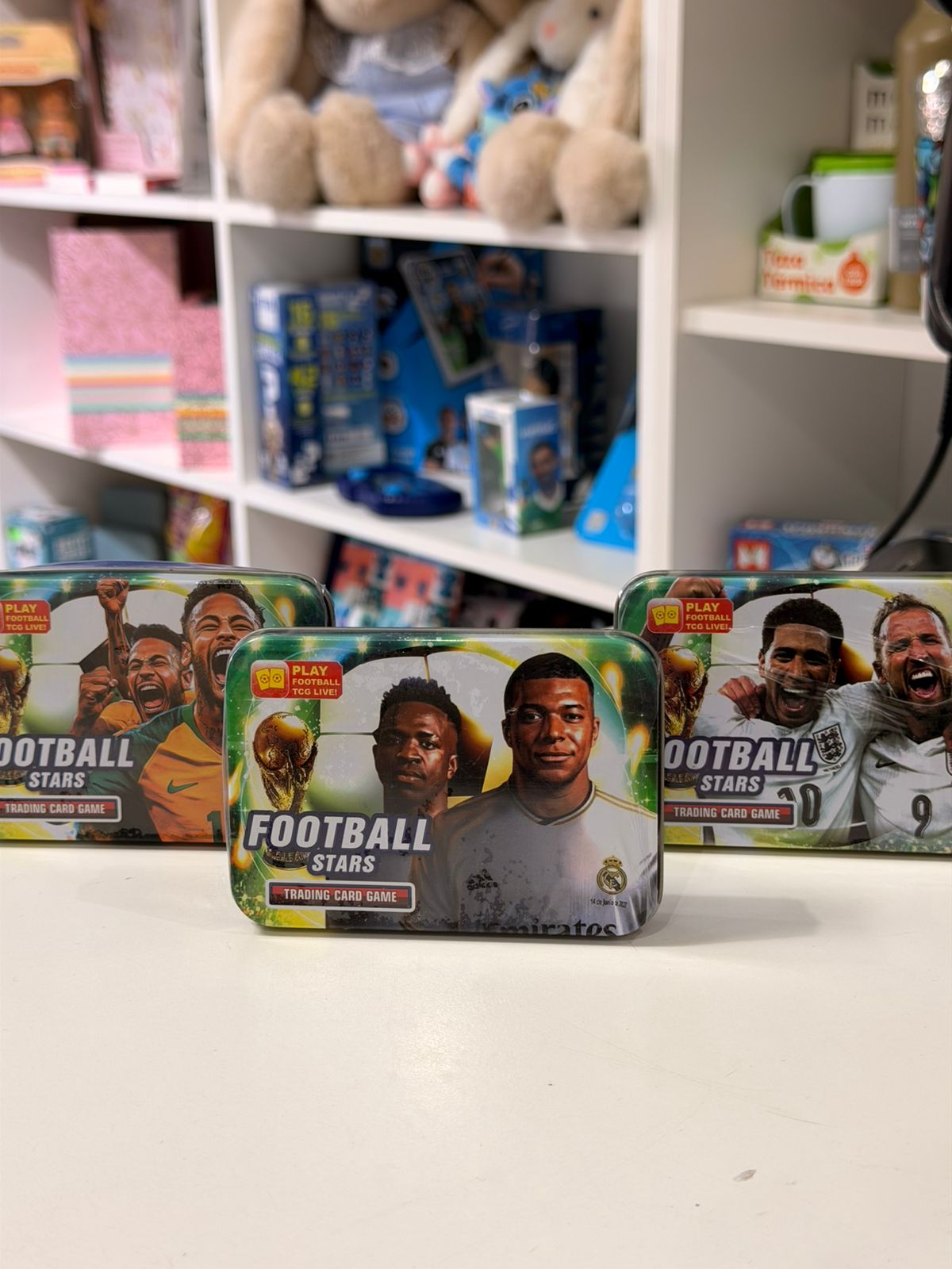 Cartas en lata football 3205