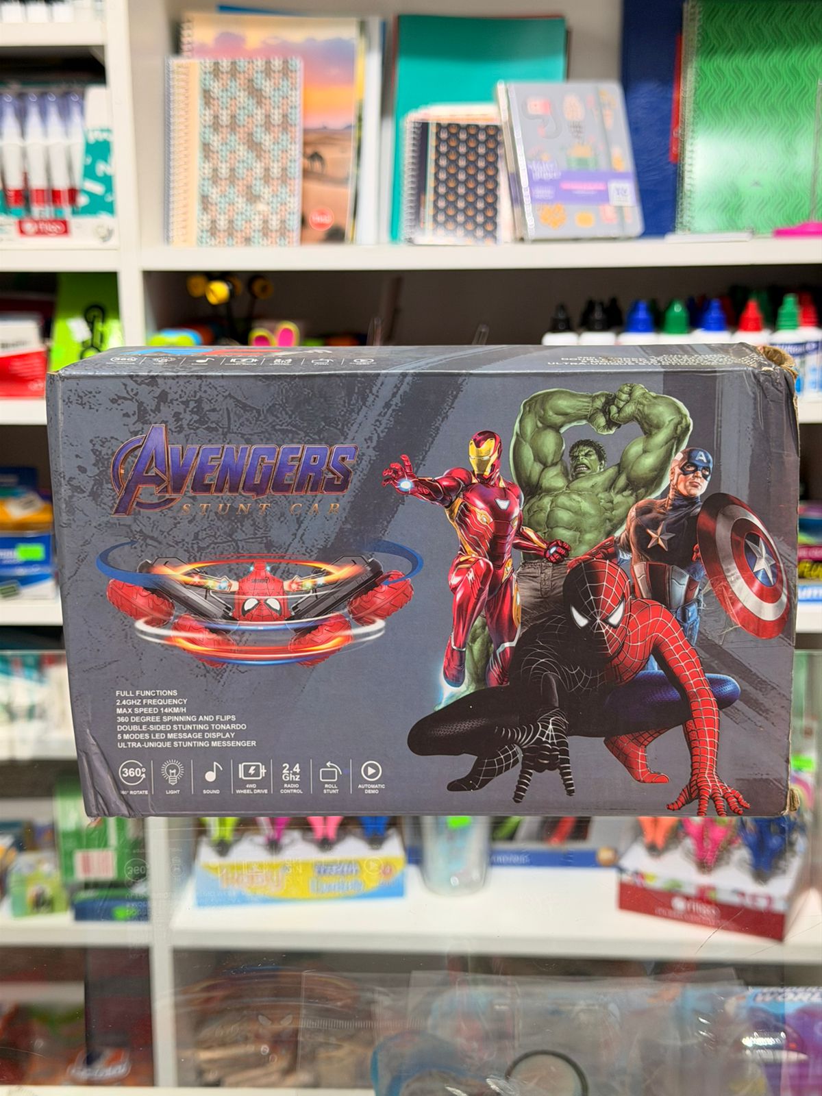 Avengers car radio control 360