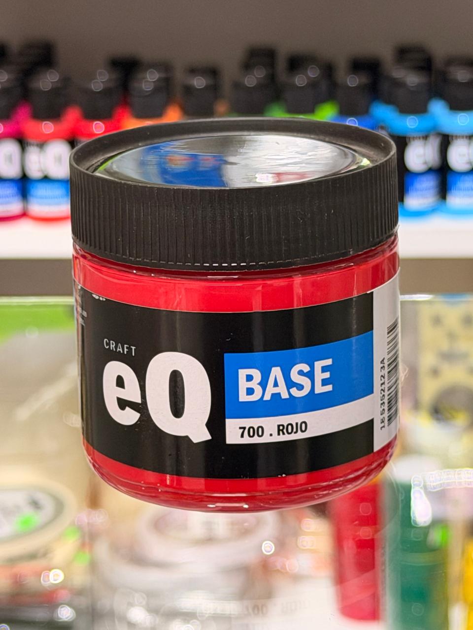 Acrílico base EQ rojo de 200 cc
