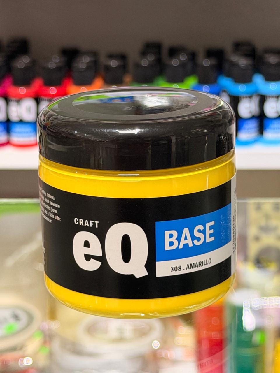 Acrílico base EQ amarillo 200 cc